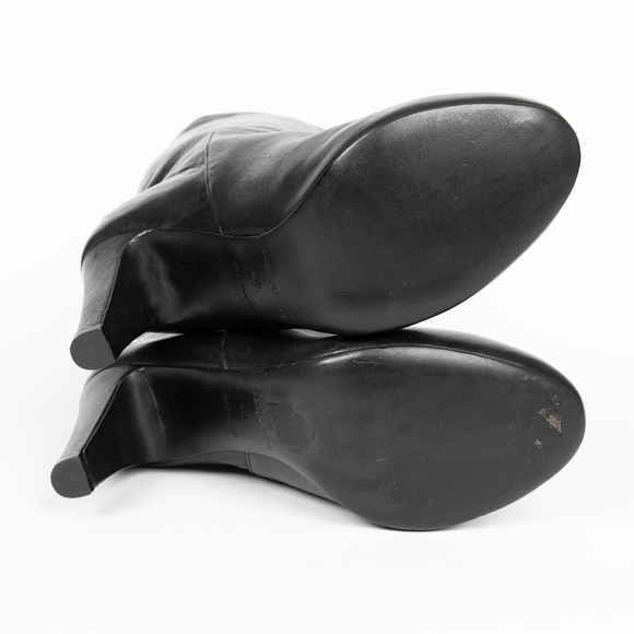 See By Chloe Black Leather Knee High Heeled Boots Womens Size 40.5 EU  10.5 US - Picture 12 of 14